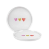 Cuore Teller, New Bone China Ø 21cm