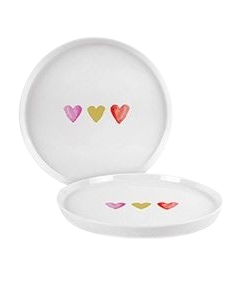 Cuore Teller, New Bone China Ø 21cm