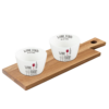 Wine Food Dip Set nature