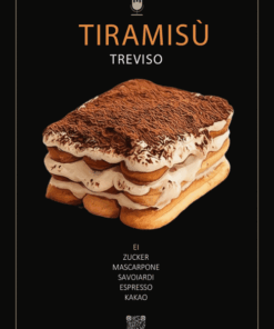 Tiramisù | Kunstdruck mit QR-Code