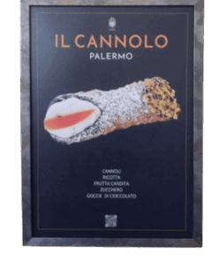 Il Cannolo | Kunstdruck mit QR-Code 2
