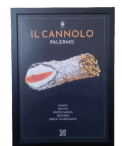Il Cannolo | Kunstdruck mit QR-Code 5
